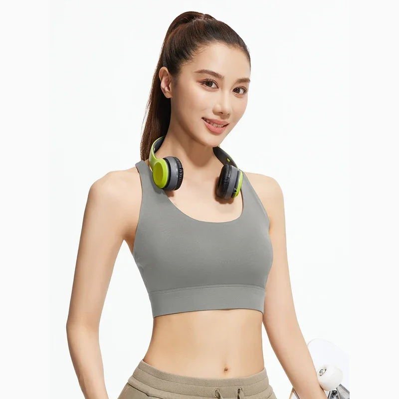 Yoga Sports Bra Women's Seamless Yoga Straps Cross Top High Support Push-up Back Gym Wear Fitness Workout Underwear