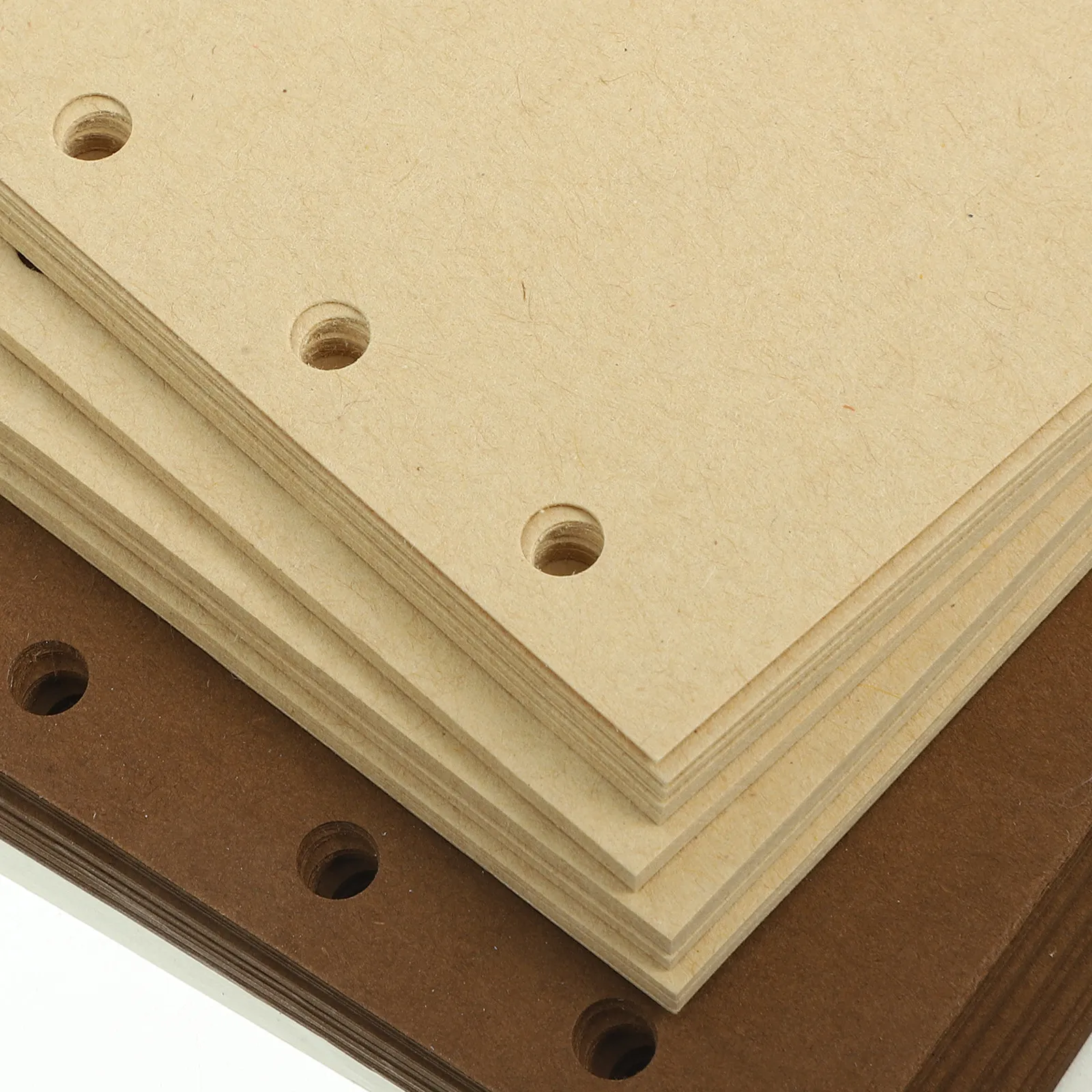 300Pcs 줄지어진 메모장 리필 용지 A7 루스 리프 노트 내부 용지 학생 노트 일기 여행을위한 두꺼운 평평한 부드러운 필기 용지