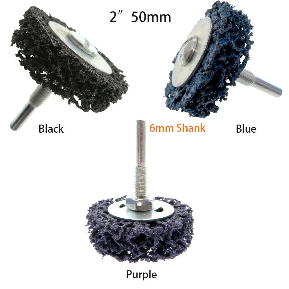 

2 Inch 50mm Clean And Strip Disc Rust Paint Welding Spatter Removal For Angle Grinder
