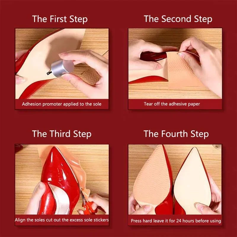 Shoes Sole Protector Sticker Self Adhesive Sole Protectors High Heels Anti  Slip Shoe Stickers, High-quality & Affordable