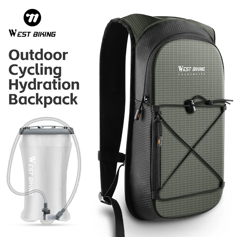 WEST BIKING Portable Cycling Backpack 7L for Biking Running Climbing Hiking
