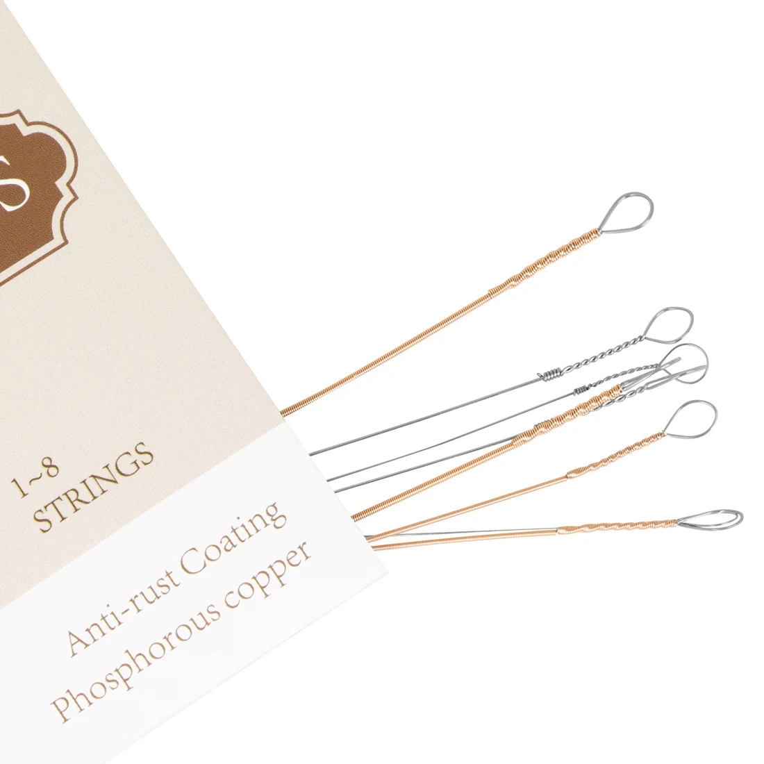 IRIN M113 Mandolin Strings Phosphor Copper Alloy Wound Mandolin Wire String G D A E Tone Accessories mandolin strings