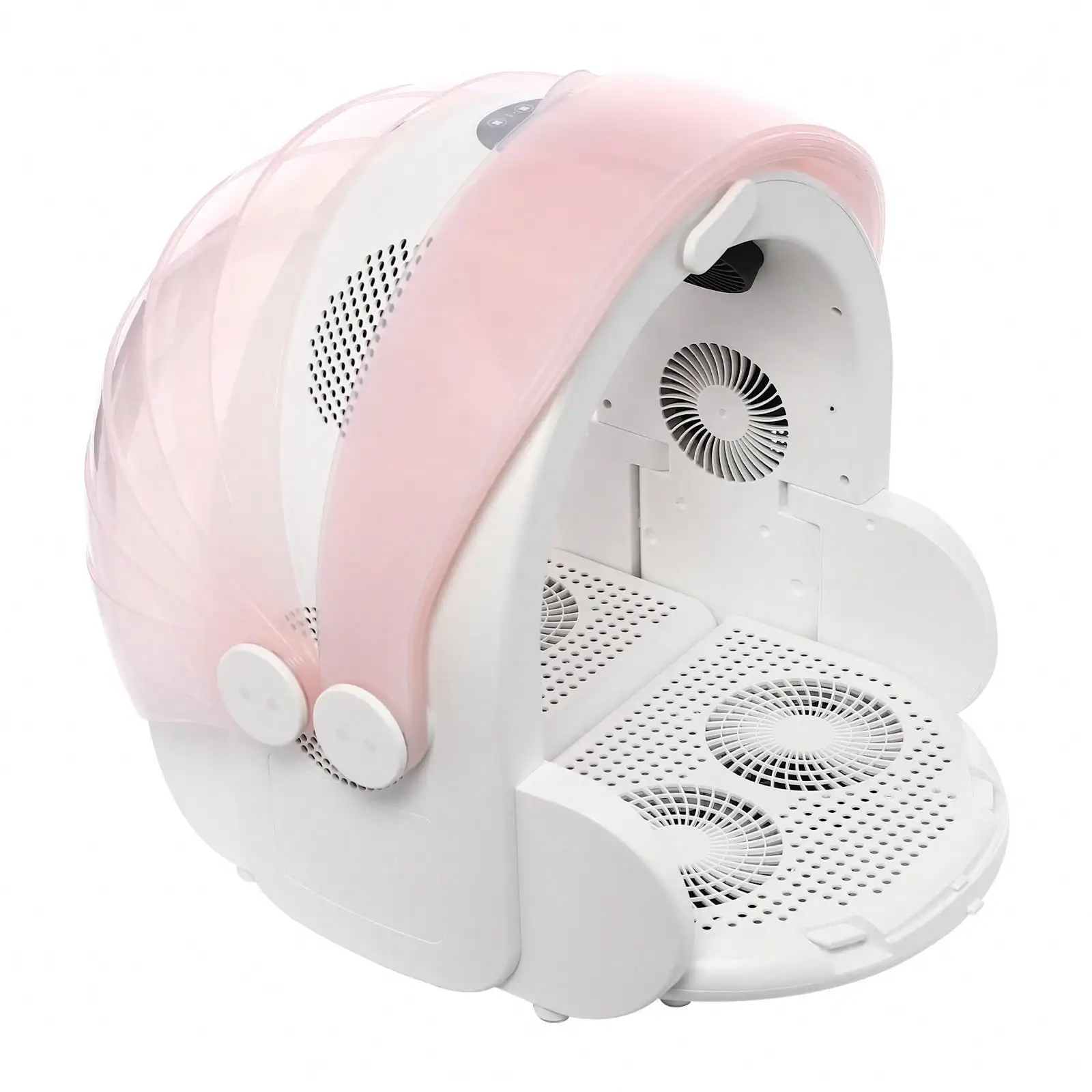 600W Foldable Smart Pet Dryer Box With 8 Fan 4 Speed, Automatic Dryer Box Time-Setting Temperature Control For Cat Small Dog