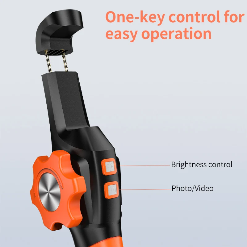 Two-Way Articulated Endoscope Inspection Camera with 6.4mm Tiny Lens 1080P HD Borescope Camera for Automotive Plumbing Car 3 Two-Way Articulated Endoscope Inspection Camera with 6.4mm Tiny Lens 1080P HD Borescope Camera for Automotive Plumbing Car 3