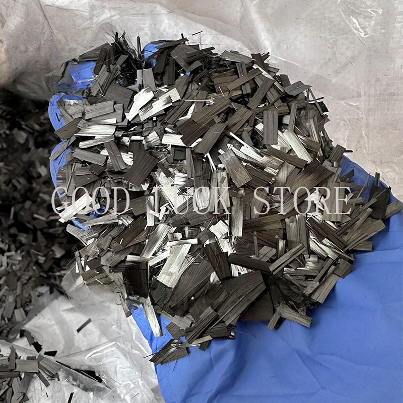 5/10/15/20mm  Chopped Carbon Fiber Short Cut Forging Pattern Car Repair Parts Material 500g