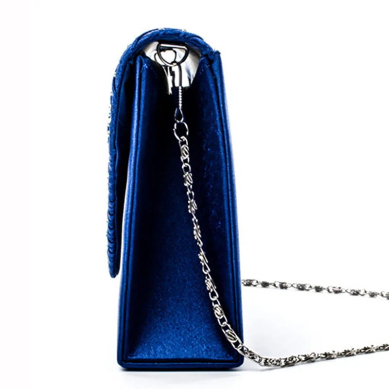 14 Color Women Wedding Clutch Handbag Shoulder Bags Designer Envelope Clutch Purse Female Diamond Evening Party Prom Bags Shoulder Bags Women Evening Bag