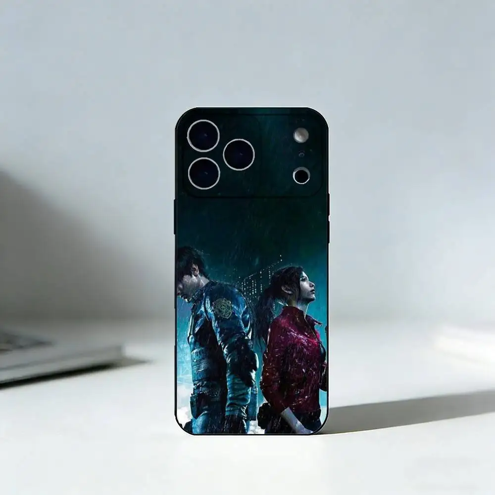 Resident Evil Black Silicone Phone Case