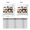 Custom Cartoon Tokio Hotel Rock Band Modern Throw Pillow Covers Cushion Cover 6