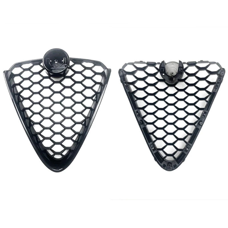 

Car Front Honeycomb Grill Mesh Badgeless Sport Racing Grills For Alfa Romeo Giulia Base 2016-2021