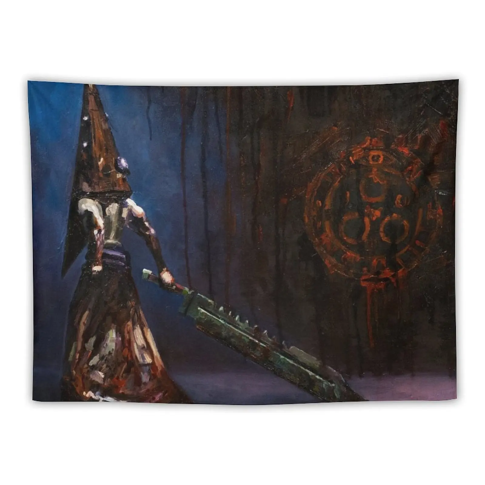 

Pyramid Head Tapestry Aesthetic Room Decor Korean Custom Home Decoration Decoration Room Tapestry