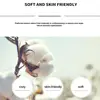 100p/Pack Disposable Makeup Remover Cotton For Cleaning Wet Application Three-dimensional Pearl Skin Friendly Round Cotton A8G5 6