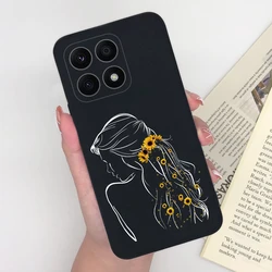 Custodia bumper opaca shockproof anti-impronta con cuore d'amore gestuale e farfalla blu