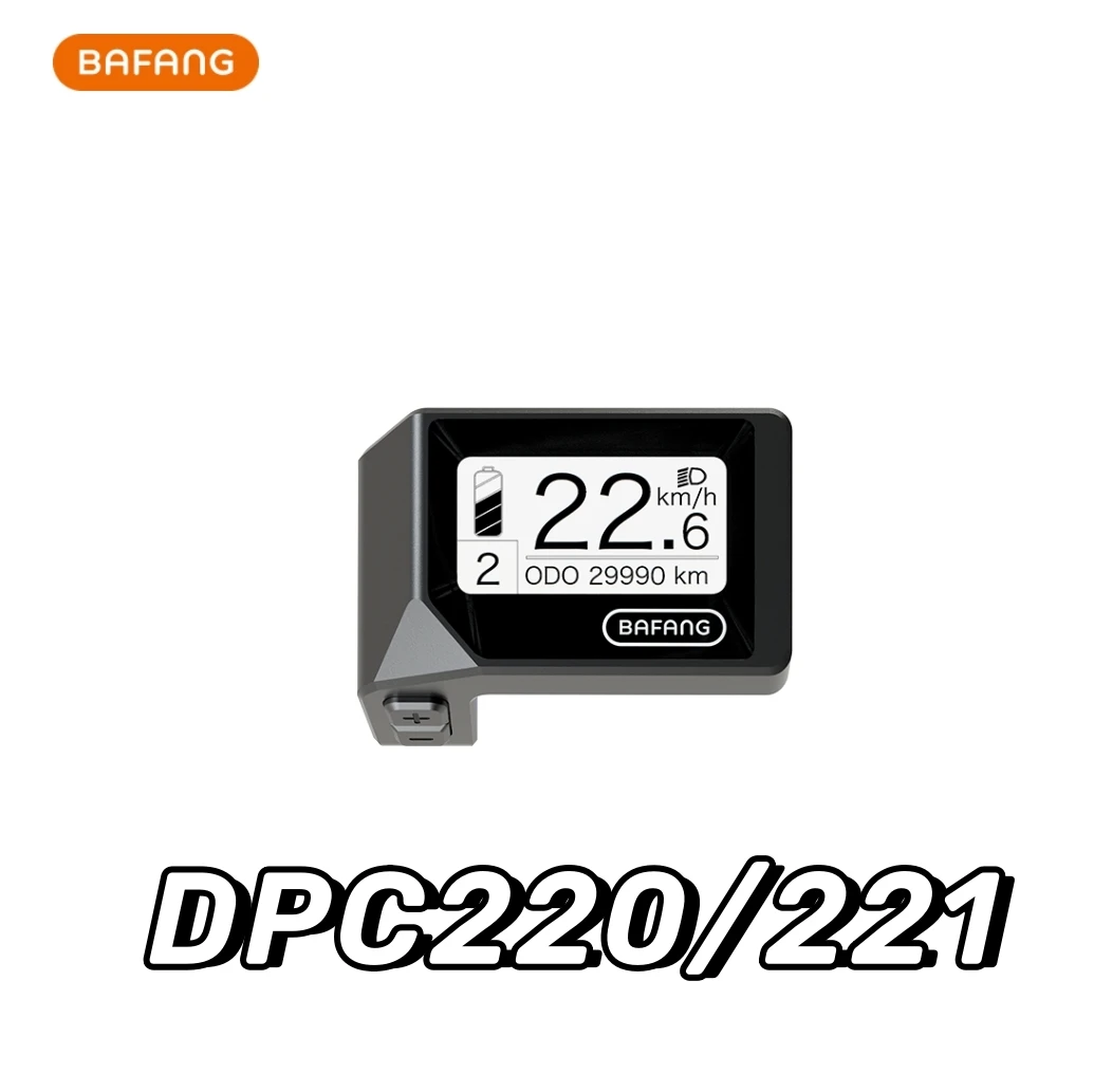 

Bafang Mid Motor Display DPC221-CAN Bluetooth bafang GO for M500 M510 M600 M420 M560 M800 M820 M200 M300 Triangle Plug CAN