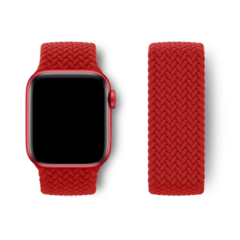 Elastic Braided Loop Watch Band Strap in Multiple Sizes