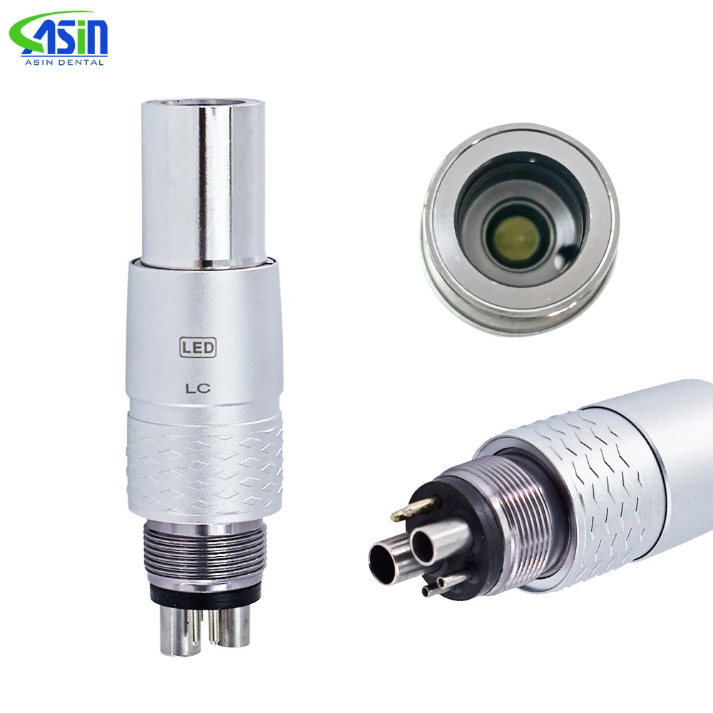 6-Loch-Schnellkupplung Dentalfaser-Schnell kupplung 6 Löcher für nsk machlite/phatelus-Turbine