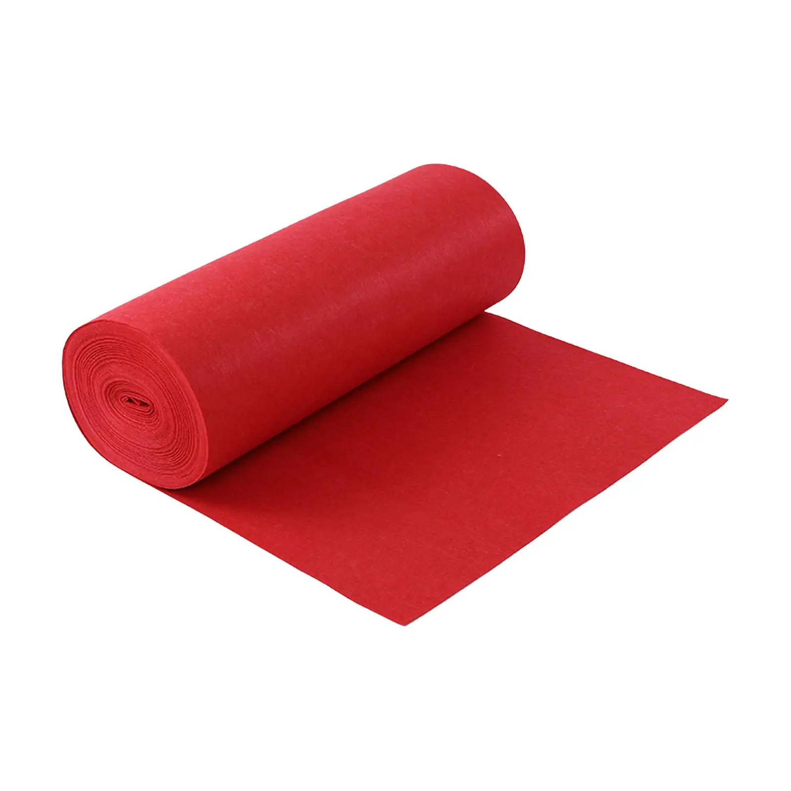 Red Carpet 6M Non Slip Walkway Red Carpet Portable Sturdy Width 1M Wedding Rug for Banquet Engagement Exhibition Holiday Hallway