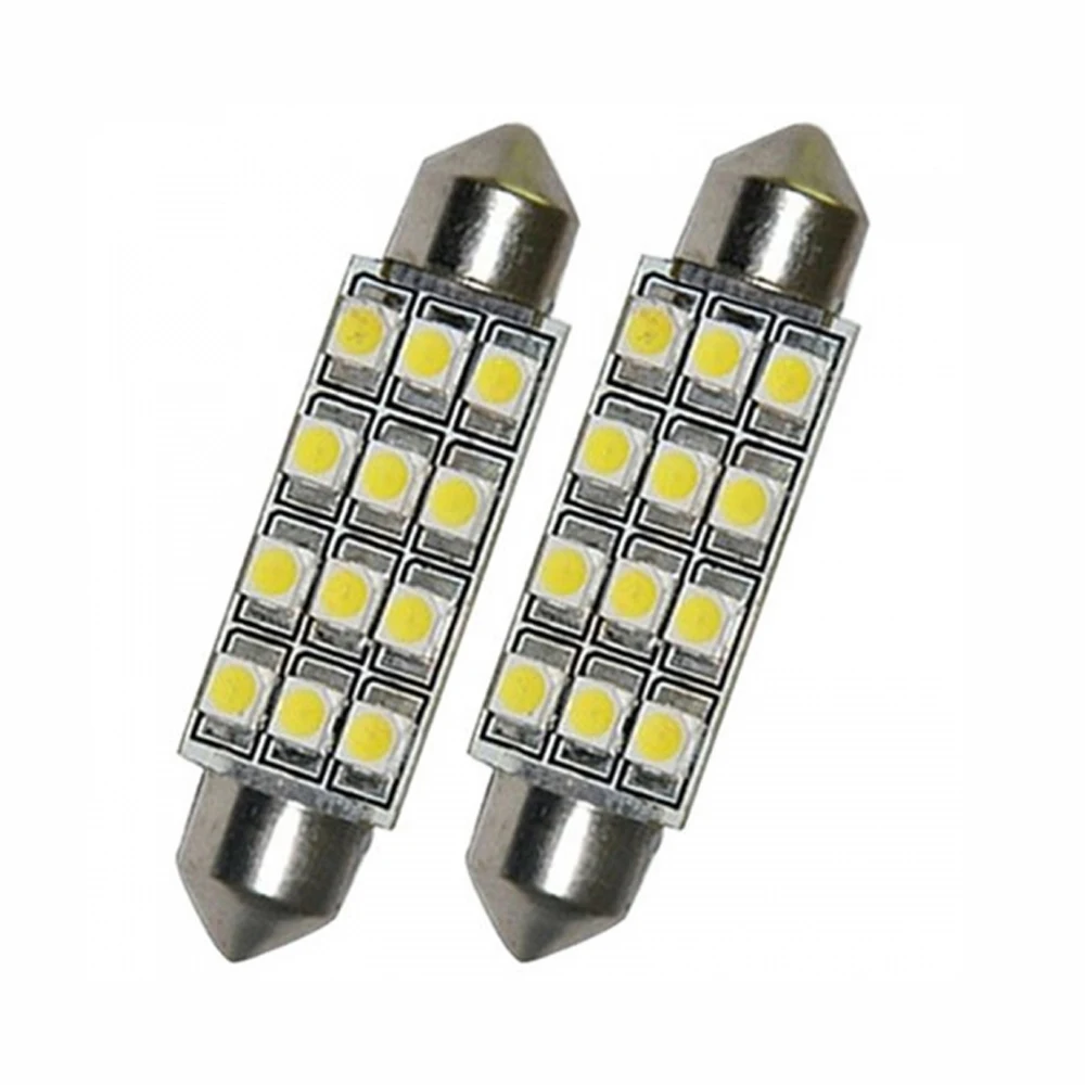 20/10/5PCS 12 LED 3528-SMD 12V Light for Car Interior Ceiling Trunk License Plate Dome