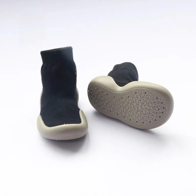 Baby Walking Shoes Spring and Autumn Children's Solid Color Anti Slip Children's Shoes Socks Floor Socks for Boys and Girls 5