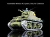 Gift 1/16 Heng Long Model USA M4A3 Sherman Metal Static Tank 3898 W/O Main Board Radio Boys Toys TH08766 1