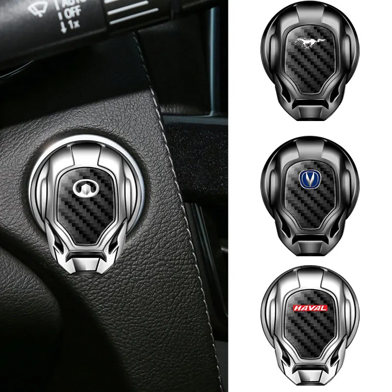 1 шт. декоративная наклейка с кнопкой пуска для автомобиля Volkswagen VW Golf 4 6 7 GTI Tiguan Passat