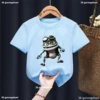 New Boys Tshirt Crazy Frog Anime Cartoon Print Children'S Tshirts Sunmmer Boys Clothes Short-Sleeved Tops, Drop Shipping 3