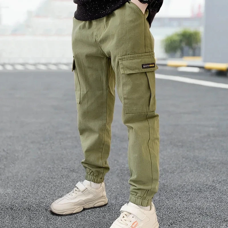 Boys Casual Long Sport Pants 4