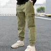 2025 New Spring Autumn Boys Pants Casual Long Style Trousers For Kids 3- 12 Years Old Teenage Children Sport Outdoor Pants 4