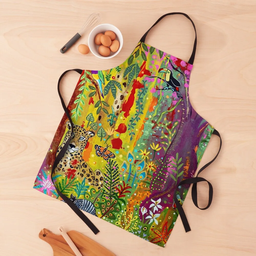 

Along the Amazon River Apron Chef Uniform Woman Goods For Home And Kitchen Apron