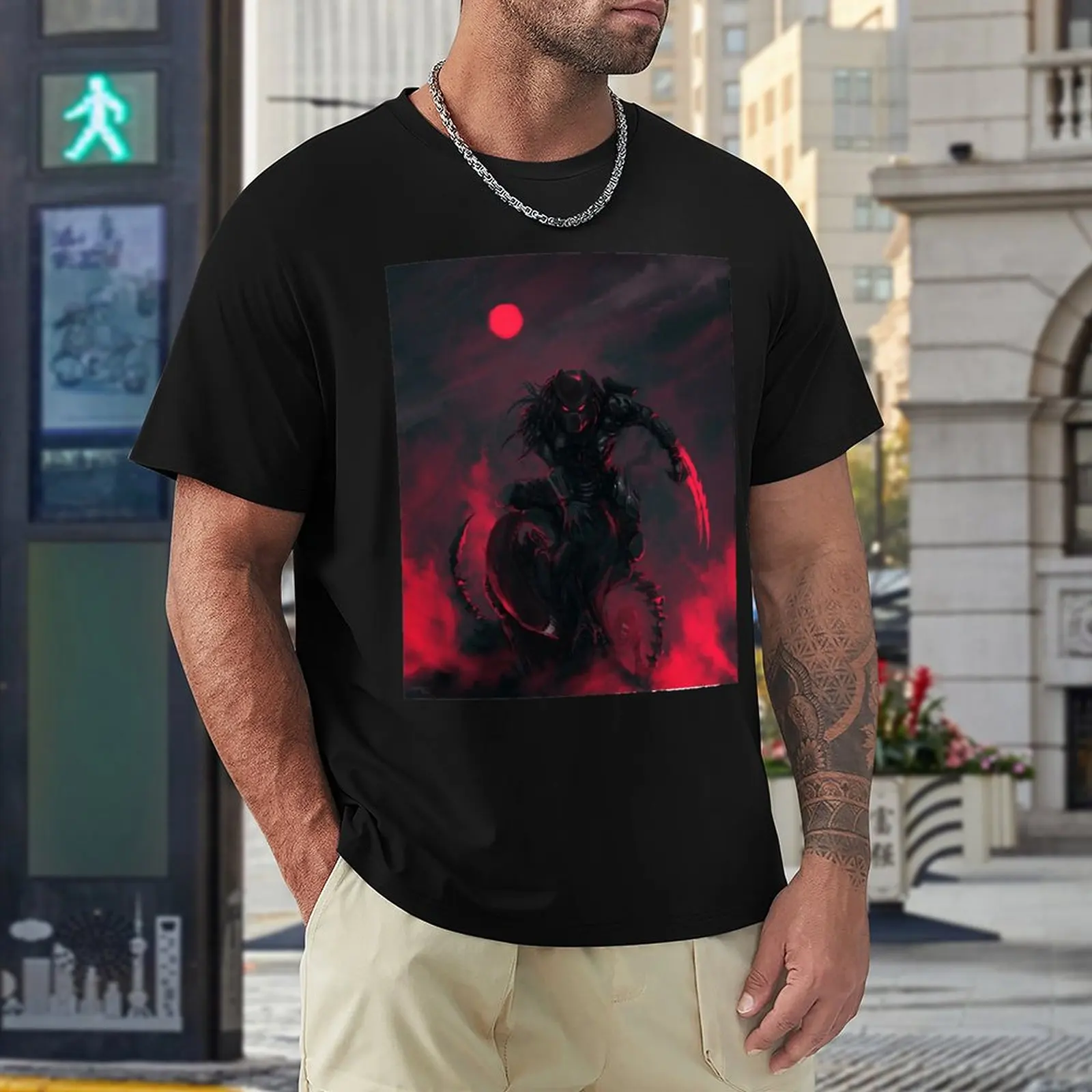 

Tshirt Predator Movie Alien 10 Graphic Leisure USA Size top Quality