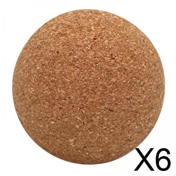 코르크 마사지 볼 소프트 폼 근막 이완 롤러 요가 스트레칭 및 근육 요법을 위한..