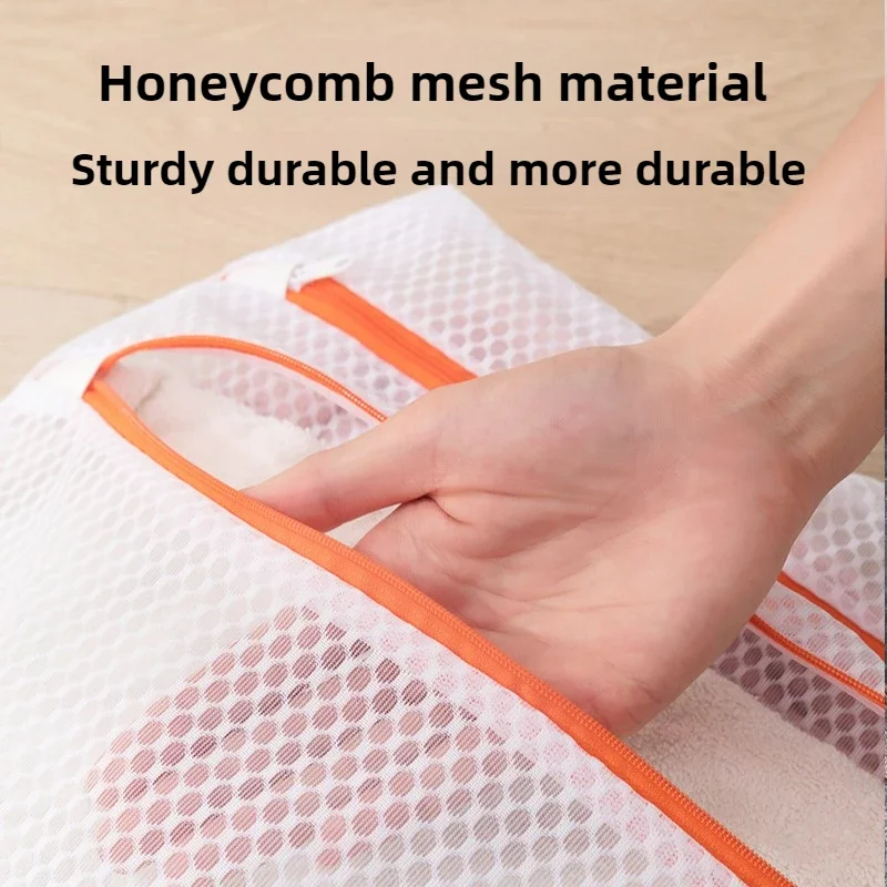 Laundry bags Large Capacity Storage Hanging Bags Double layer anti deformation sweater and underwear bra protective Laundry net 4