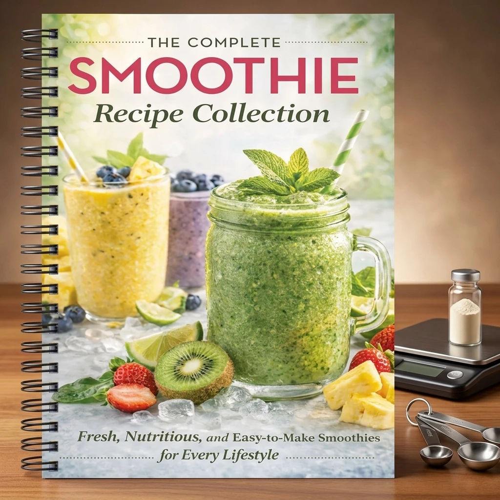 Healthy Smoothie Cookbook Low Sugar High Protein Recipes for Weight Loss Waterproof Coated Diet Guide Fitness Planning 2