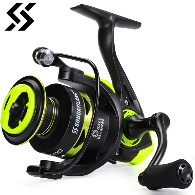 Saltx Reelsougayilang 10kg Max Drag Spinning Reel - 12+1bb