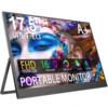 UPERFECT 17.5'' Portable Monitor 350Nits 1080P USB-C HDMI Ultra-Slim Gaming Display HDR For Laptop Mac Phone PS4/5 Travel Screen