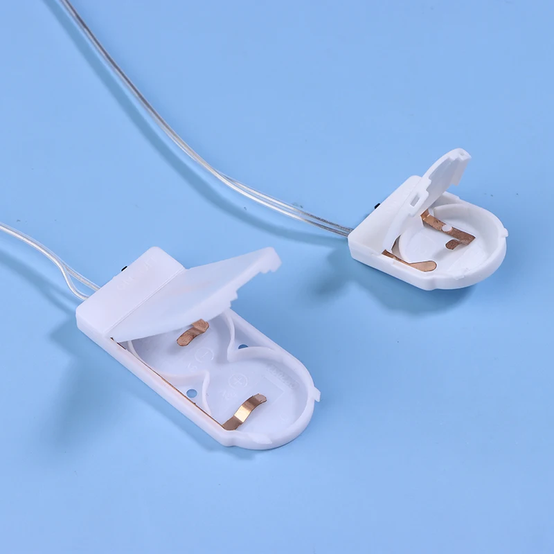 10Pcs Battery Holder Coin Cell Holder 1 X 3V/2 X 3V CR2032 LIR2032 Battery Holder Button Battery Holder With Line On Off Switch