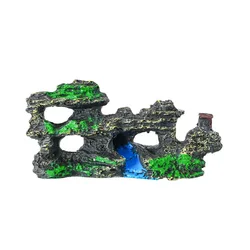 Handcrafted Realistic Resin Aquarium Rock Formation Ornament (Style 1)