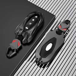 Premium Car Key Case Cover Protector - Durable & Stylish Protector Accessories (Gun buckle)