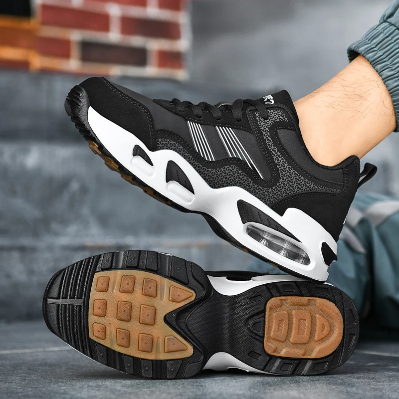 Sports Shoes Men Autumn Tennis Waterproof Leather Sneakers Non-slip Volleyball Badminton Shoes 39-47