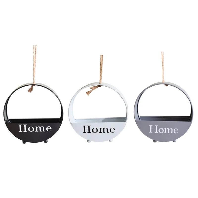 

Настенный подвесной цветочный горшок, цветочный горшок, современный декор для растений, ваза, контейнер, подвесной цветочный горшок