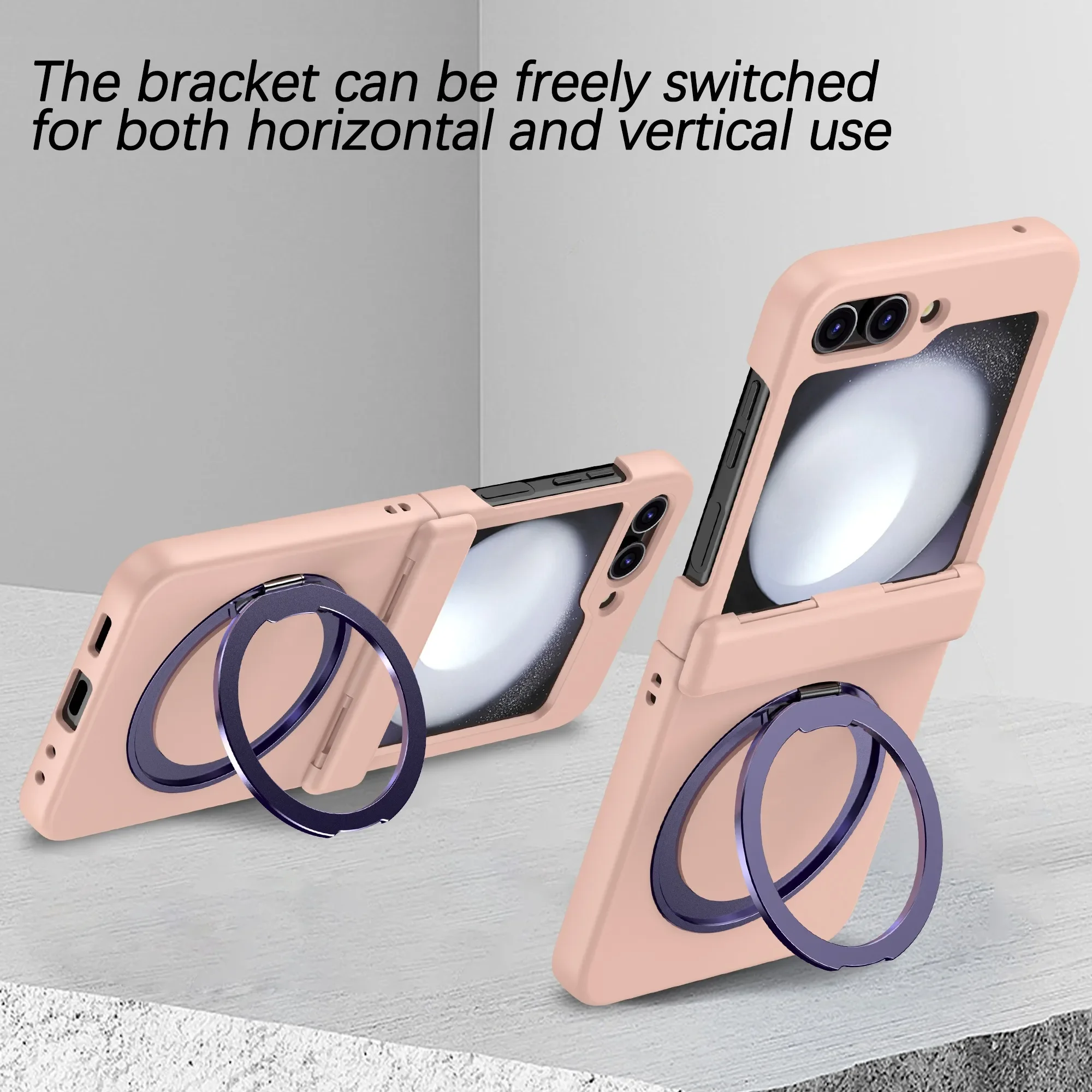 360° Magnetic Metal Phone Case with Magsafe and Hinge Protection