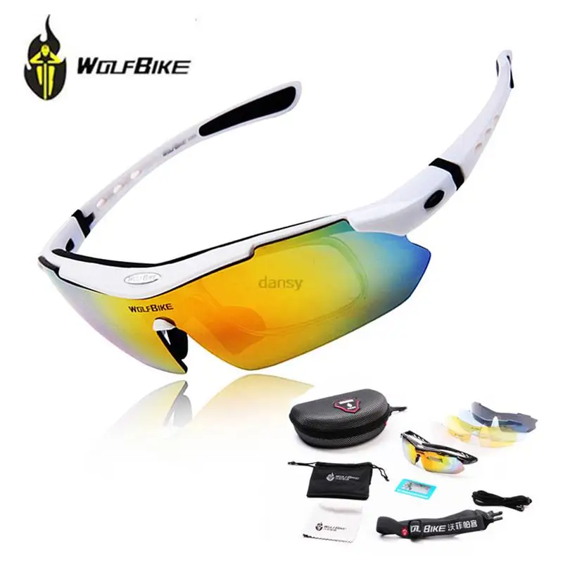 NewCyclingPolarizedLensBikeSunglassesBicycleSunGlassesMirror