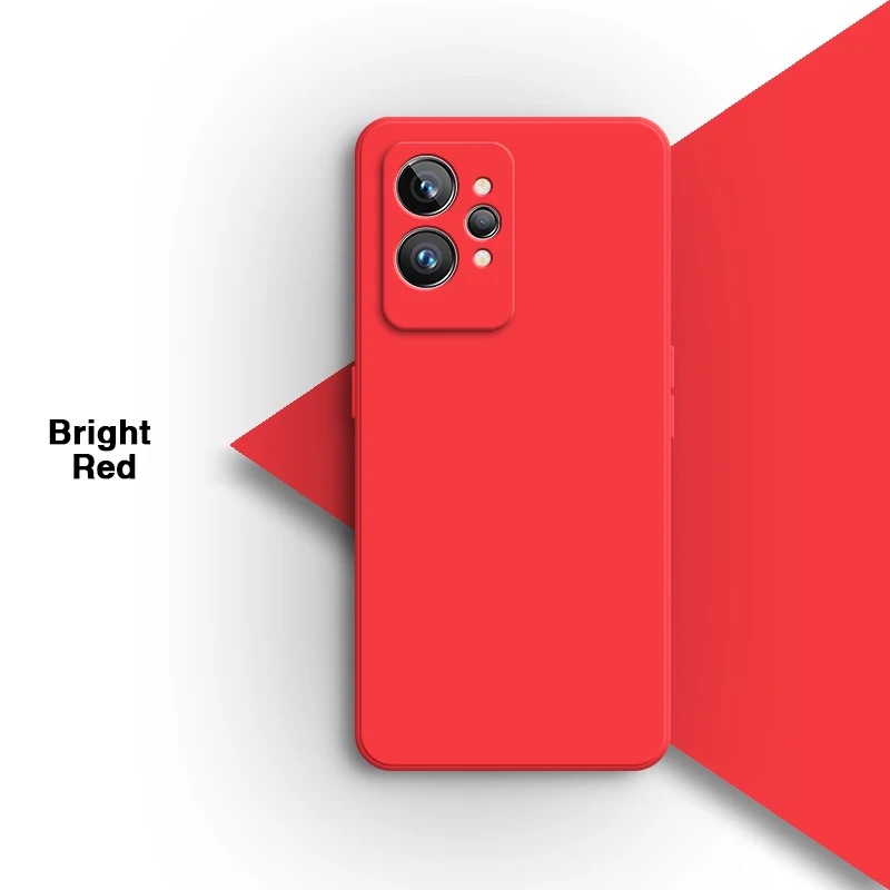 Enhanced Product Title: Vibrant Candy Color Silicone Phone Case with Camera Protection
