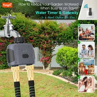 Insoma автоматический Zigbee/Wi-Fi таймер воды с Hube 2-выходный сад умная система полива для орошения спринклерный программатор инструменты — изображение 6