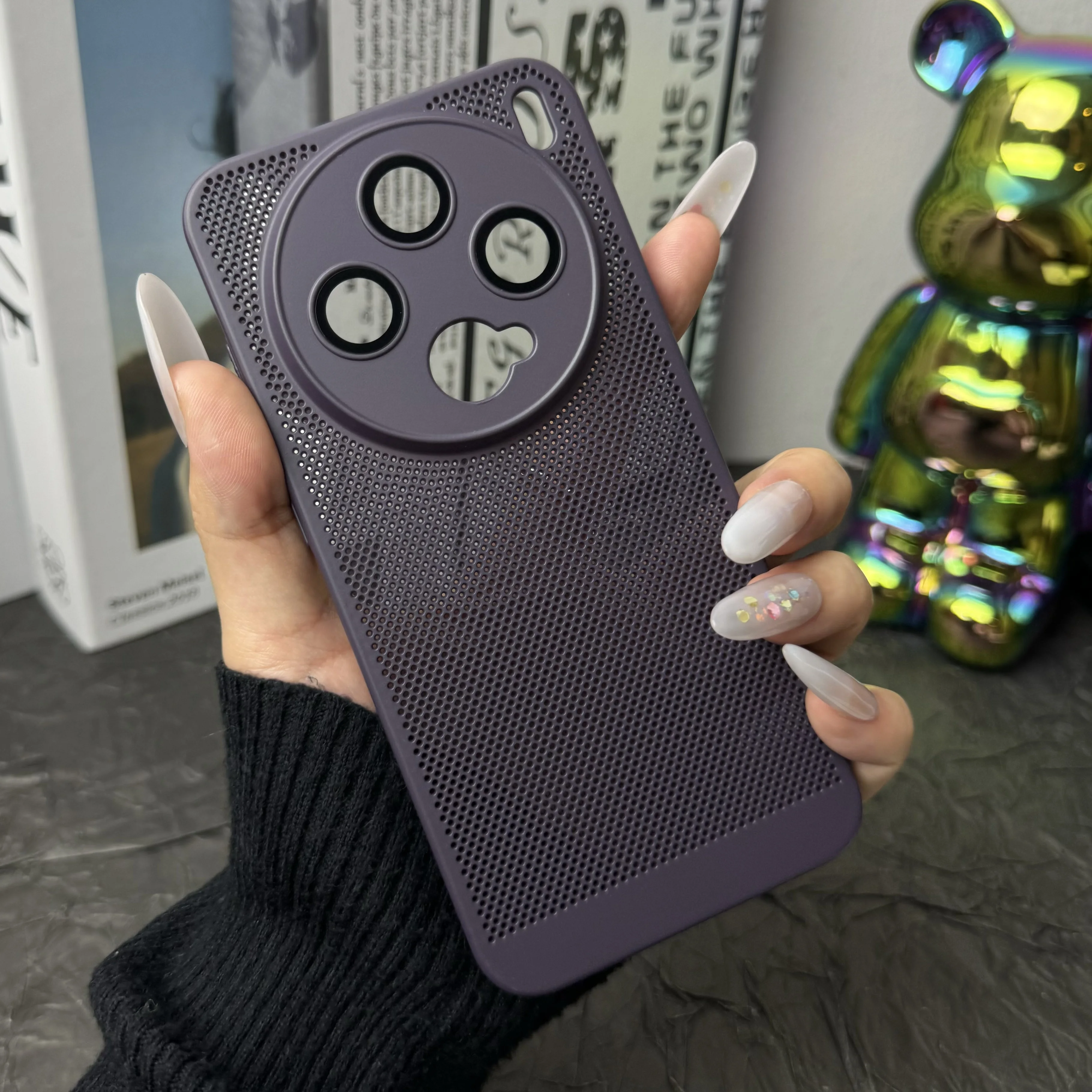 Ultra Thin Breathable Heat Dissipation Case with Camera Film Protection