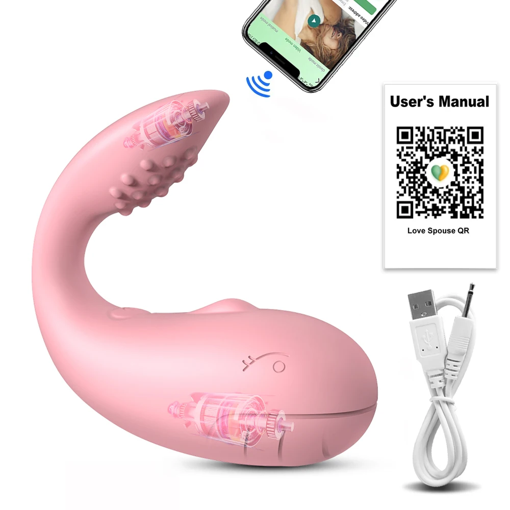 Wireless Bluetooth APP Vibrator Egg for Women Clit Clitoris Stimulator Wearable G Spot Vibrating Female Love Egg Adult Sex Toys