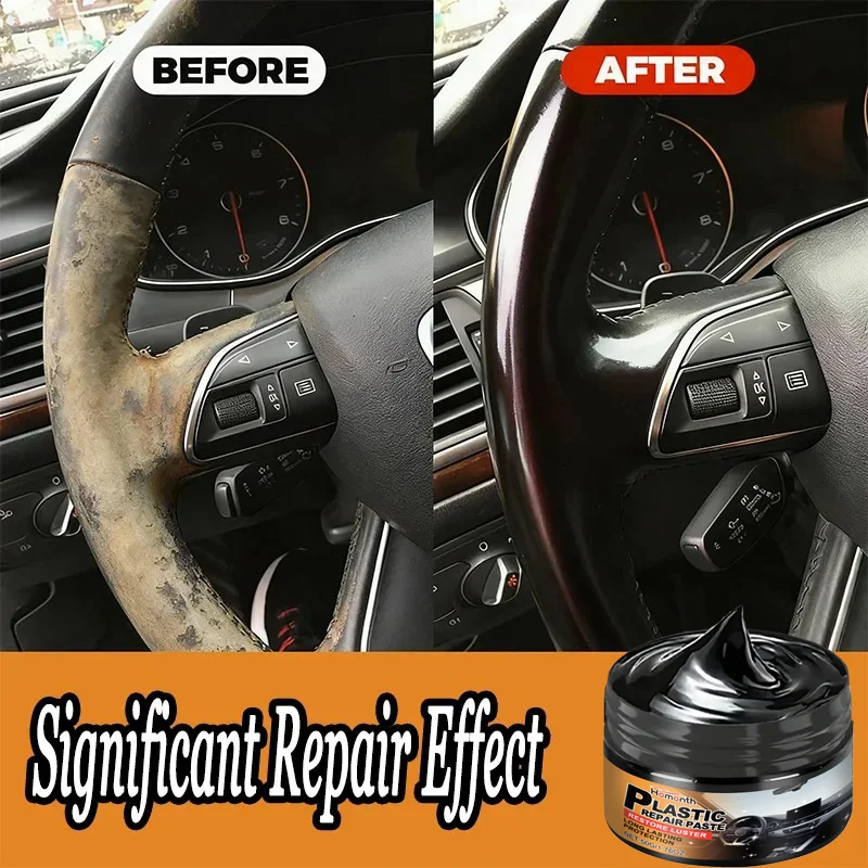 ครีมฟื้นฟูพวงมาลัยรถยนต์ |   การเคลือบชิ้นส่วนพลาสติกสีดำ |   ขจัดรอยขีดข่วนและออกซิเดชัน เพิ่มความเงางาม ซ่อมแซมรอยแตก 1