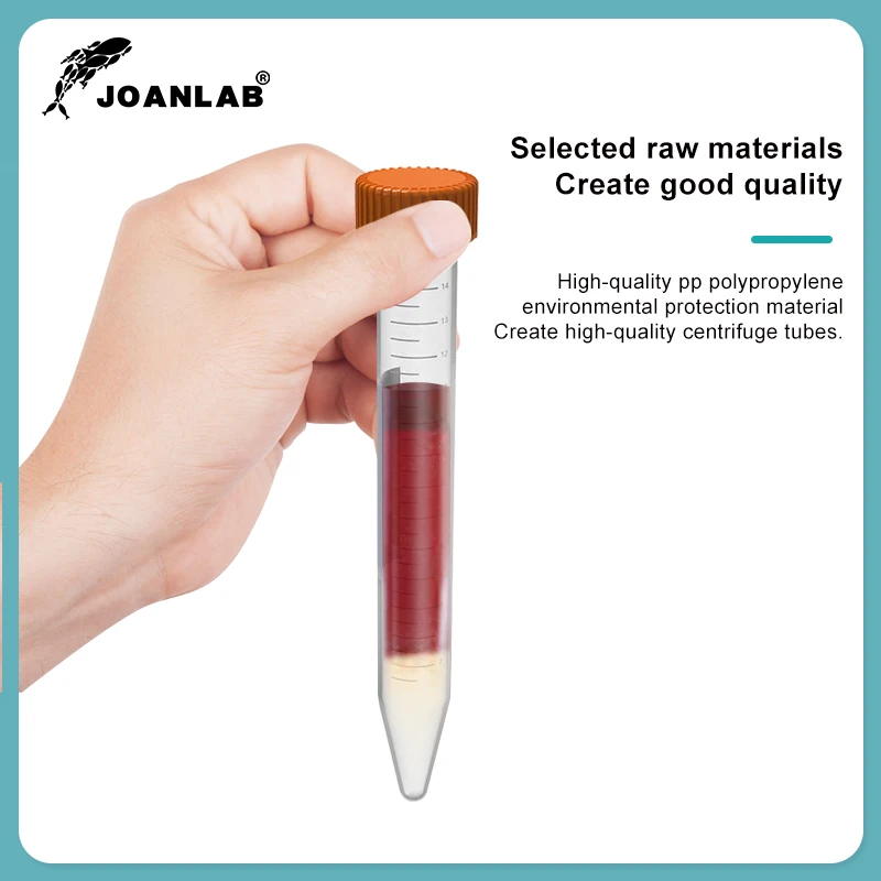 Plastic Test Tubes Centrifuge Tube Plastic Centrifuge Tube Micro Scale 0.2ml-50ml Test Tube