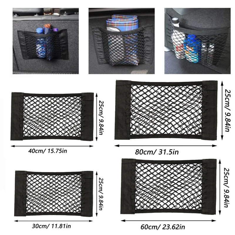 Car Back Rear Trunk Storage Net