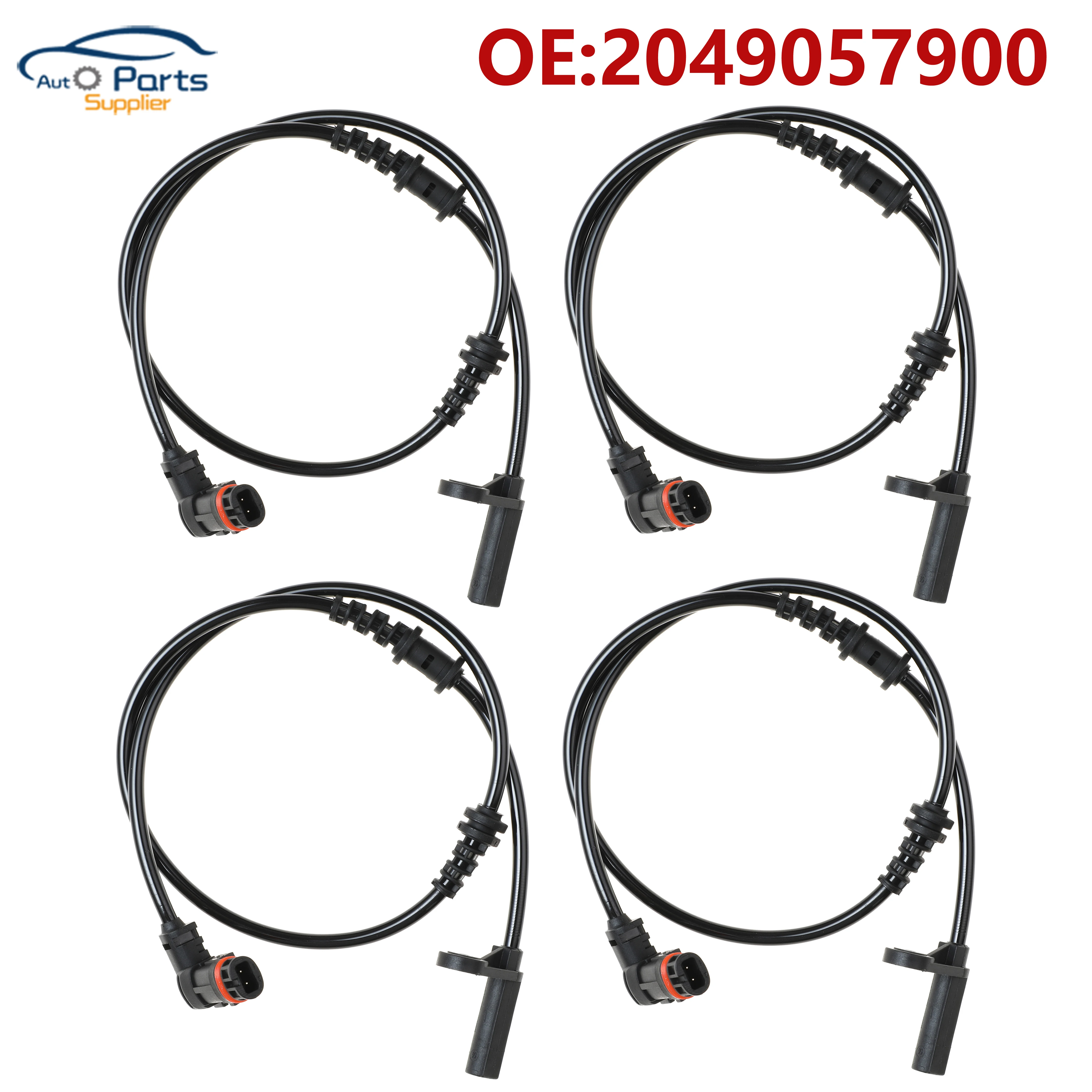 New A2049057900 2049057900 ABS Wheel Speed Sensor for MERCEDES-BENZ C-CLASS C180 C200 C250 C280 C350 W204 S204