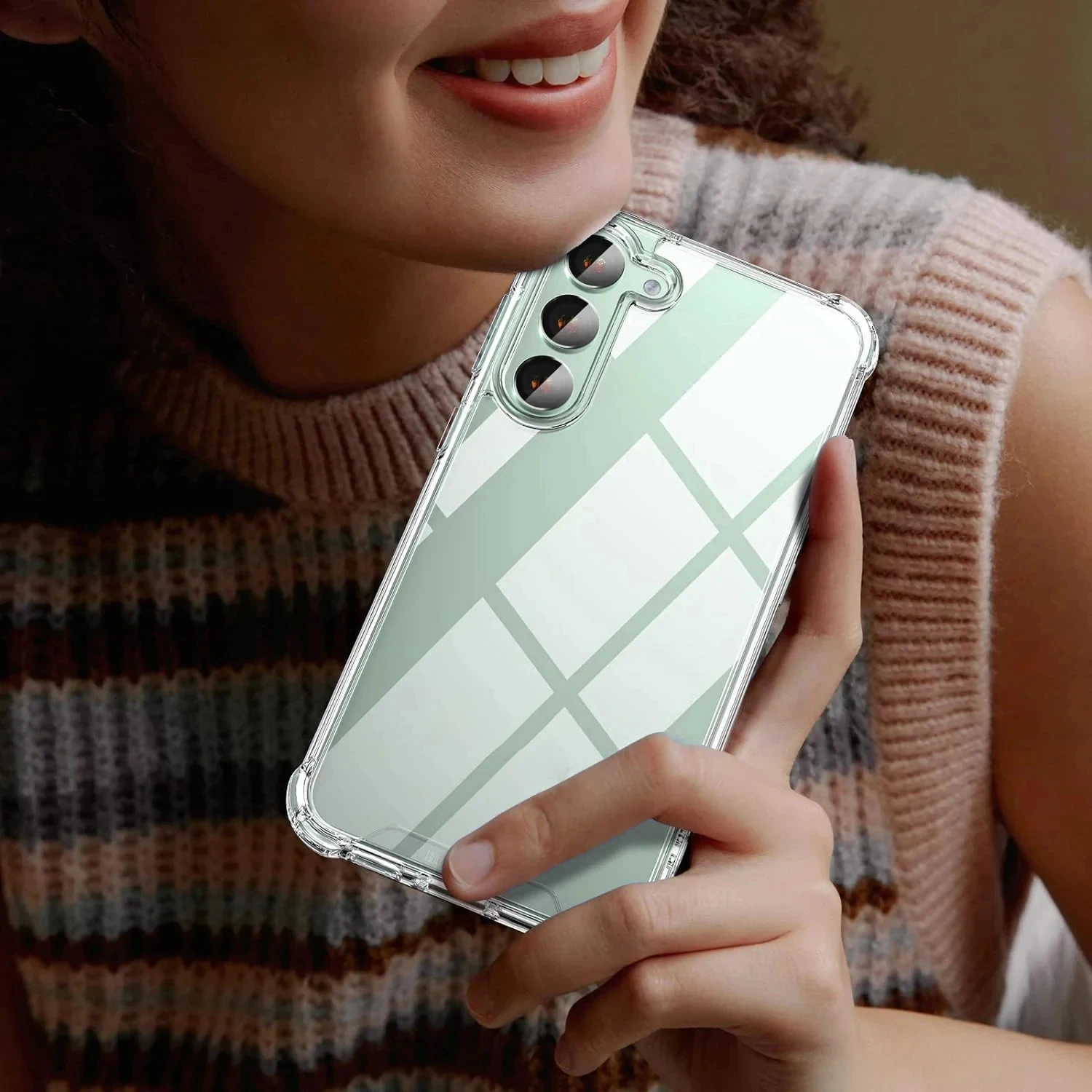 Hybrid Shockproof Clear Hard Case